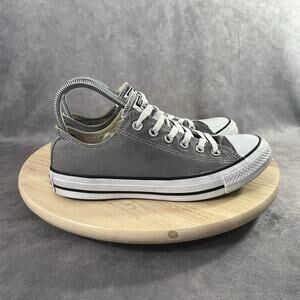 Converse Chuck Taylor All Star Mens 7/Womens 9 Gray Low Top Casual Shoes